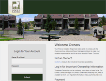 Tablet Screenshot of pmrowners.alderwoodgroup.com